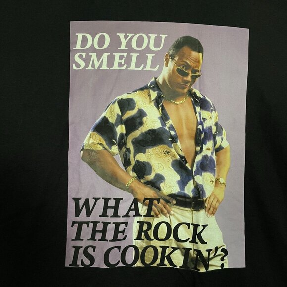 WWE The Rock Graphic T-shirt size XL - Picture 2 of 5